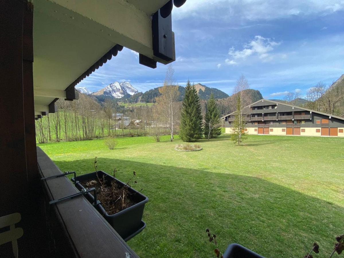 Charmant Studio Avec Balcon Sud, Au Calme Et Proche Du Centre D'Abondance - Fr-1-692-84 エクステリア 写真